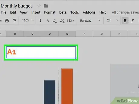 Imagen titulada Make a Spreadsheet Step 35