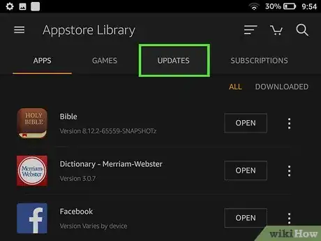 Imagen titulada Update Apps on the Kindle Fire Step 5