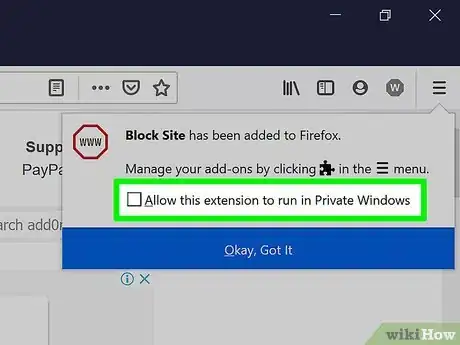 Imagen titulada Block Websites on Firefox Step 5