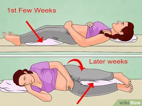 Imagen titulada Lie Down in Bed During Pregnancy Step 8