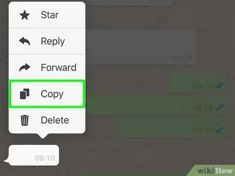 Imagen titulada Copy a WhatsApp Message Step 4