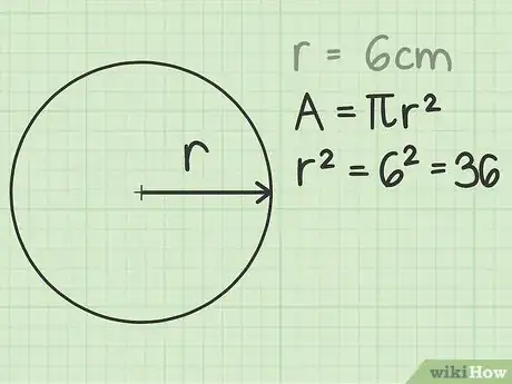 Imagen titulada Calculate the Area of a Circle Step 2