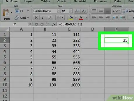 Imagen titulada Add Two Cells Already Containing Sum of Other Formulas Step 7