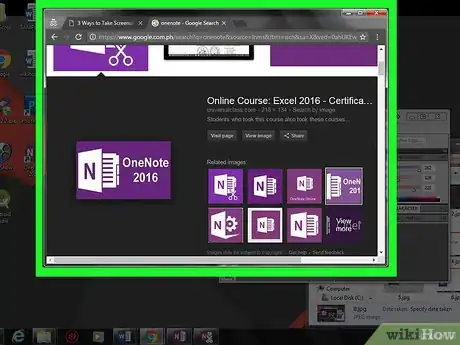 Imagen titulada Take Screenshots with OneNote Step 8