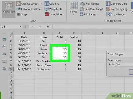 Imagen titulada Switch Cells in Excel Step 18