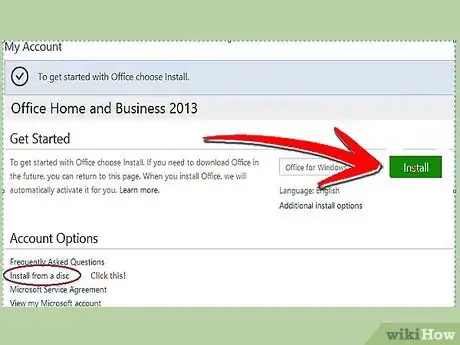 Imagen titulada Install Office 2013 and Office 365 Step 5