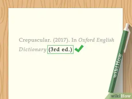 Imagen titulada Cite a Dictionary in APA Step 10