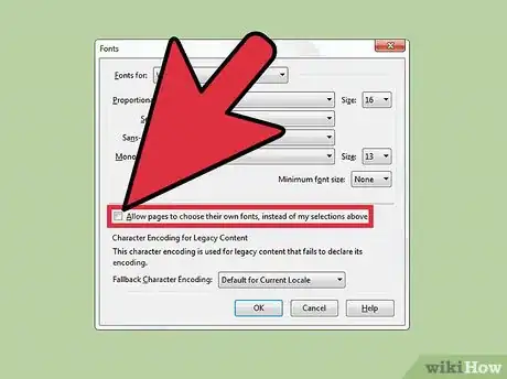 Image intitulée Change the Default Font in Firefox Step 8