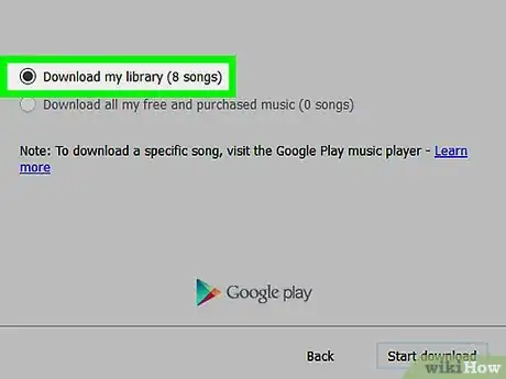 Image intitulée Download Songs on Google Play Music on PC or Mac Step 13