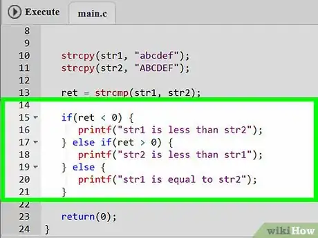 Image intitulée Compare Two Strings in C Programming Step 6