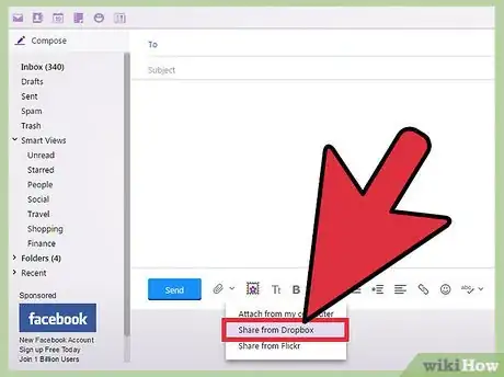 Image intitulée Use Dropbox with Yahoo! Mail Step 4