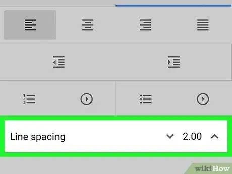 Image intitulée Double Space in Google Docs Step 12