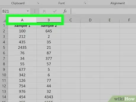 Image intitulée Add Up Columns in Excel Step 3