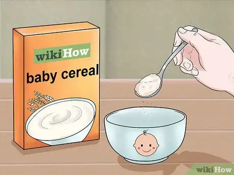 Image intitulée Mix Baby Cereal Step 1