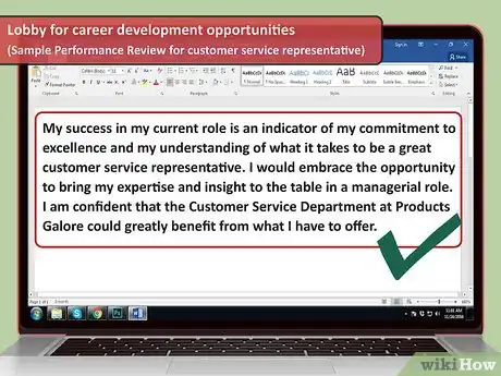 Image intitulée Write Your Own Performance Review Step 13