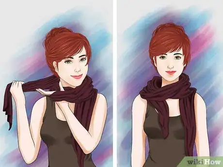 Image intitulée Tie a Scarf Around the Neck Step 25