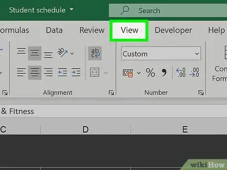 Image intitulée Add Header Row in Excel Step 1