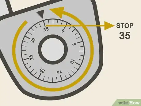 Image intitulée Open a Combination Lock Step 8