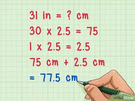 Image intitulée Convert Inches to Centimeters Step 7