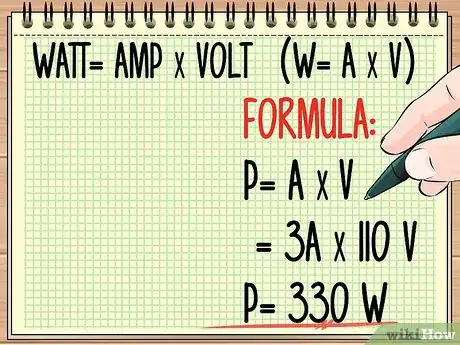 Image intitulée Calculate Wattage Step 1