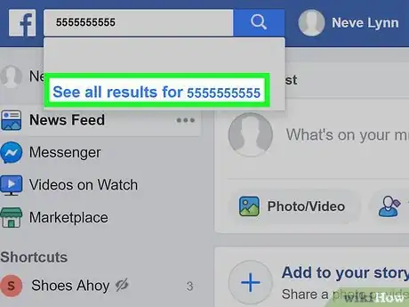 Image intitulée Search a Phone Number on Facebook Step 4