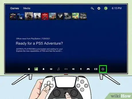 Image intitulée Turn Off the PS5 Step 4