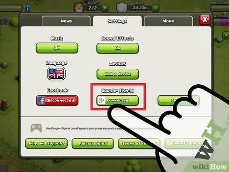 Image intitulée Create Two Accounts in Clash of Clans on One Android Device Step 12