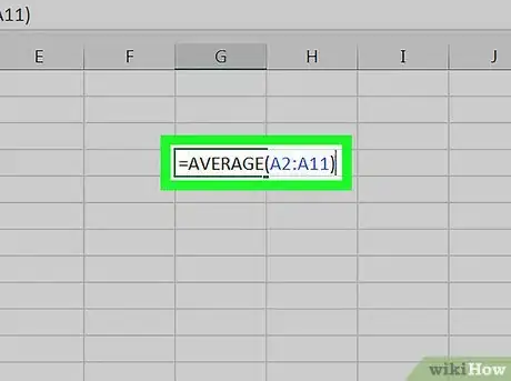 Image intitulée Calculate a Z Score in Excel Step 2