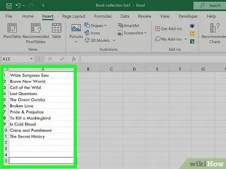 Image intitulée Make a List Within a Cell in Excel Step 13