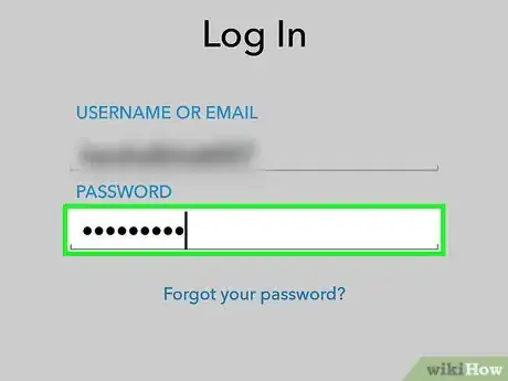 Image intitulée Log in to Snapchat Step 6