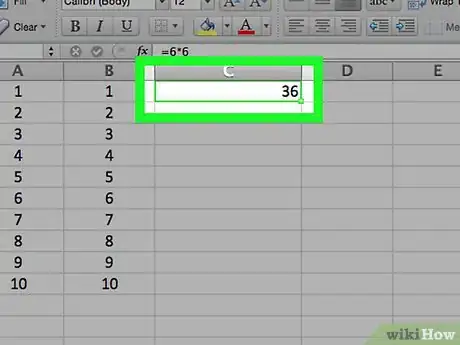 Image intitulée Multiply in Excel Step 7