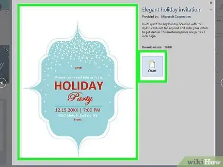 Image intitulée Make Invitations on Microsoft Word Step 4