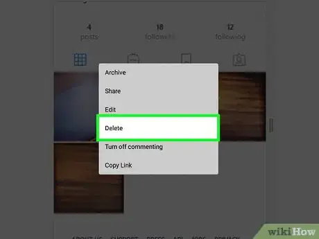 Image intitulée Delete Multiple Photos on Instagram from a Computer Step 27