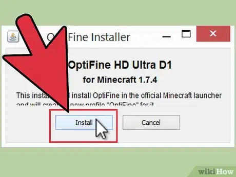 Image intitulée Install the Optifine Mod for Minecraft Step 4