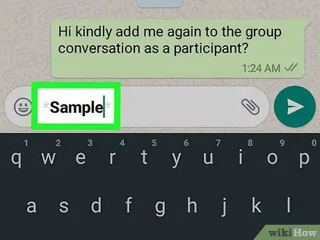 Image intitulée Use Text Effects on WhatsApp on Android Step 10