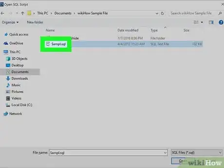 Image intitulée Open an Sql File Step 5