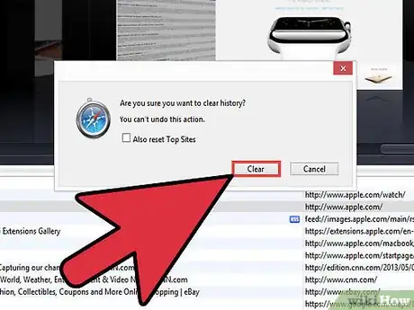 Image intitulée Clear History in Safari Step 4