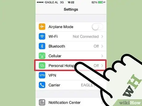 Image intitulée Share Your iPhone Internet Connection With Your PC Step 2