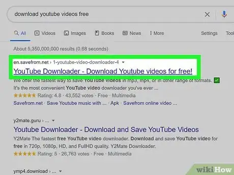 Image intitulée Download YouTube Videos in High Definition Step 2