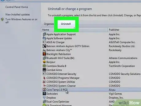 Image intitulée Remove Programs (Windows 7) Step 5
