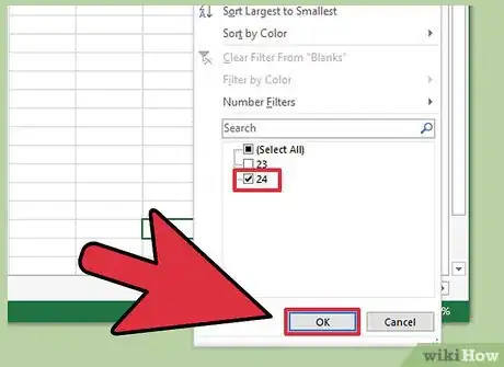 Image intitulée Delete Empty Rows in Excel Step 11