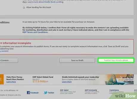 Image intitulée Publish a Book on Amazon Step 11