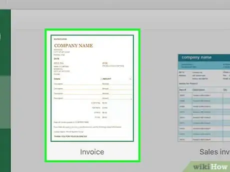 Image intitulée Make an Invoice on Excel Step 12