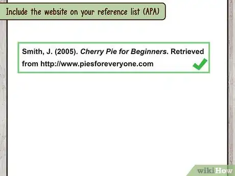 Image intitulée Cite a Website Step 10