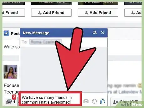 Image intitulée Start a Conversation with a Girl on Facebook Step 7