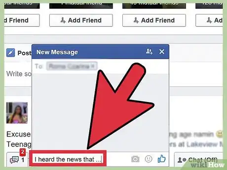 Image intitulée Start a Conversation with a Girl on Facebook Step 8