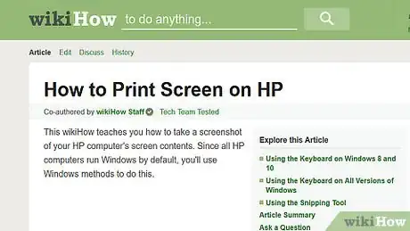 Image intitulée Print Screen on HP Step 4