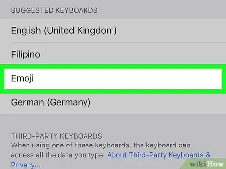 Image intitulée Enable the Emoji Emoticon Keyboard in iOS Step 7