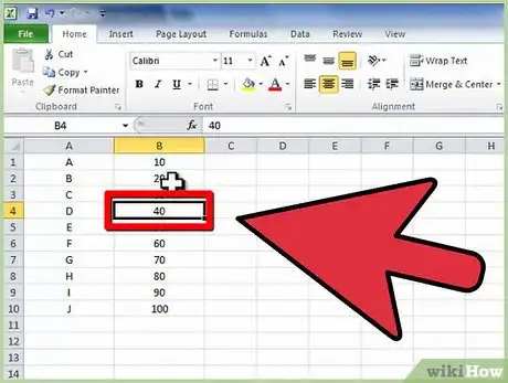 Image intitulée Type Formulas in Microsoft Excel Step 2