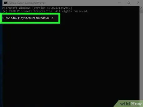 Image intitulée Shut Down or Restart Another Computer Using CMD Step 17